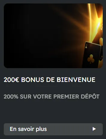 Offre de bienvenue Betzino – bonus 200€ sur dépôt